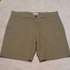 Calvin Klein Tan Flat Front Casual Shorts